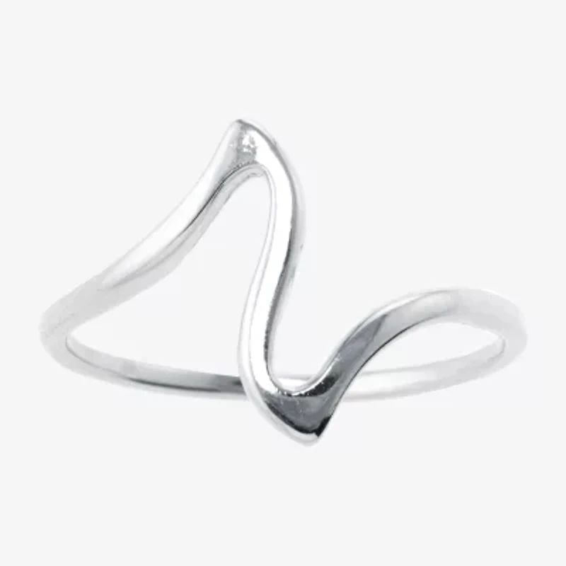 Silver Treasures Womens Sterling Band