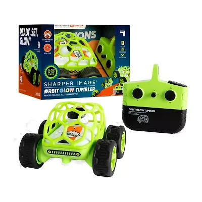 Sharper Image Orbit Tumbler Glow In The Dark 2-pc. Remote Control Car