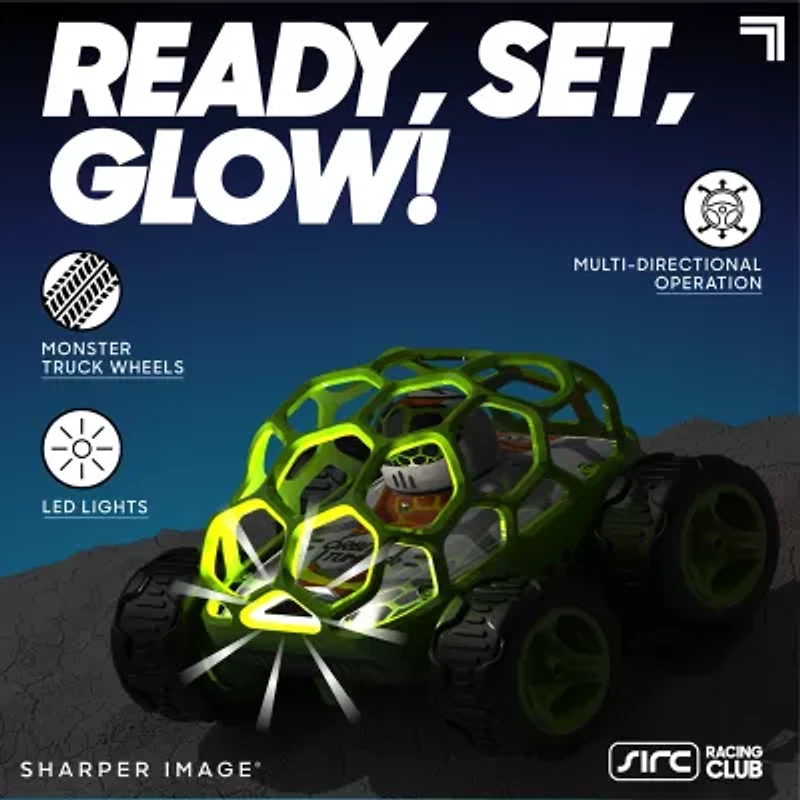 Sharper Image Orbit Tumbler Glow In The Dark 2-pc. Remote Control Car