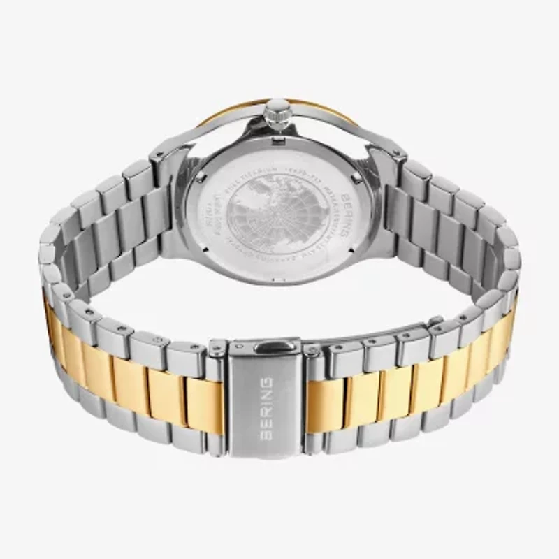 Bering Mens Two Tone Bracelet Watch 14439