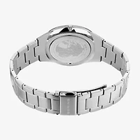 Bering Mens Silver Tone Stainless Steel Bracelet Watch 17240