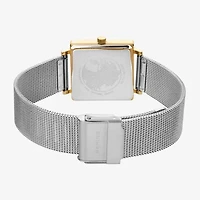 Bering Womens Silver Tone Stainless Steel Bracelet Watch 18226-010