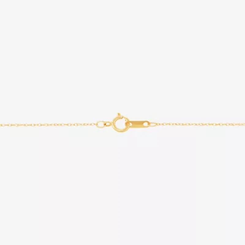 Certified Sofia™ Cultured Freshwater Pearl & Diamond-Accent 10K Gold Pendant Necklace