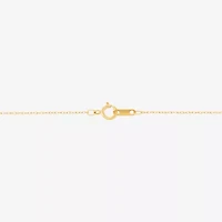 Certified Sofia™ Cultured Freshwater Pearl & Diamond-Accent 10K Gold Pendant Necklace
