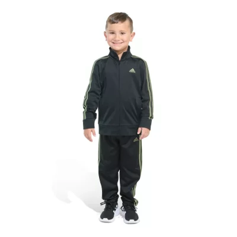 adidas Tricot Toddler Boys 2-pc. Logo Track Suit