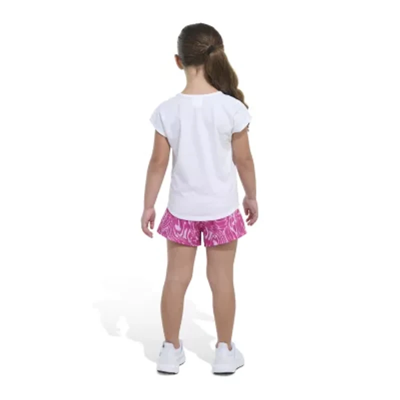 adidas Toddler Girls 2-pc. Short Set