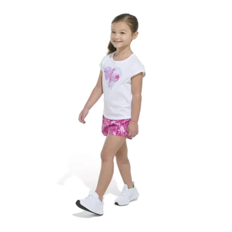 adidas Toddler Girls 2-pc. Short Set
