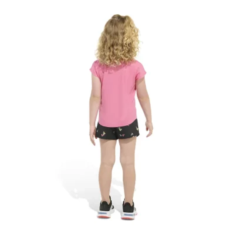 adidas Toddler Girls 2-pc. Short Set