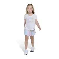 adidas Little Girls 2-pc. Skort Set