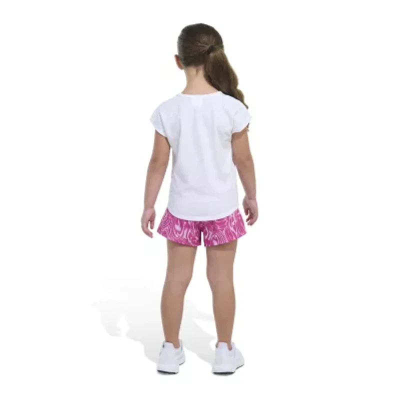 adidas Little Girls 2-pc. Short Set