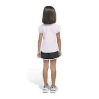 adidas Little Girls 2-pc. Short Set