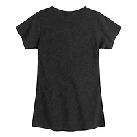 Elphaba Big Kid Girls Crew Neck Short Sleeve Wicked T-Shirt