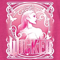 Glinda Big Kid Girls Crew Neck Short Sleeve Wicked T-Shirt