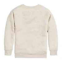 Big Kid Girls Crew Neck Long Sleeve Wicked Sweatshirt