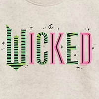 Big Kid Girls Crew Neck Long Sleeve Wicked Sweatshirt