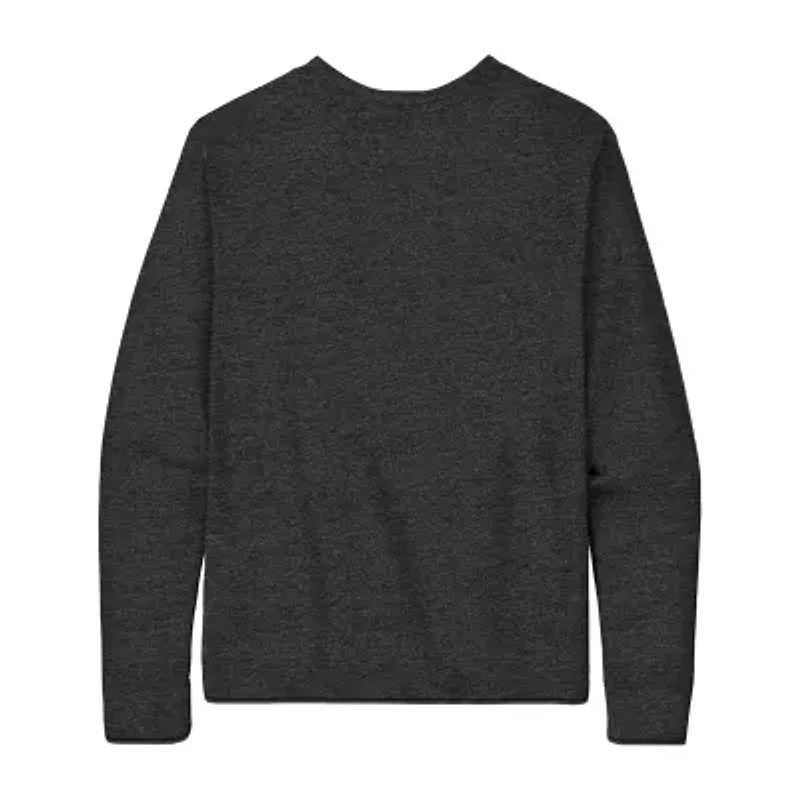 Xbox Little & Big Kid Boys Crew Neck Long Sleeve Regular Fit Graphic T-Shirt