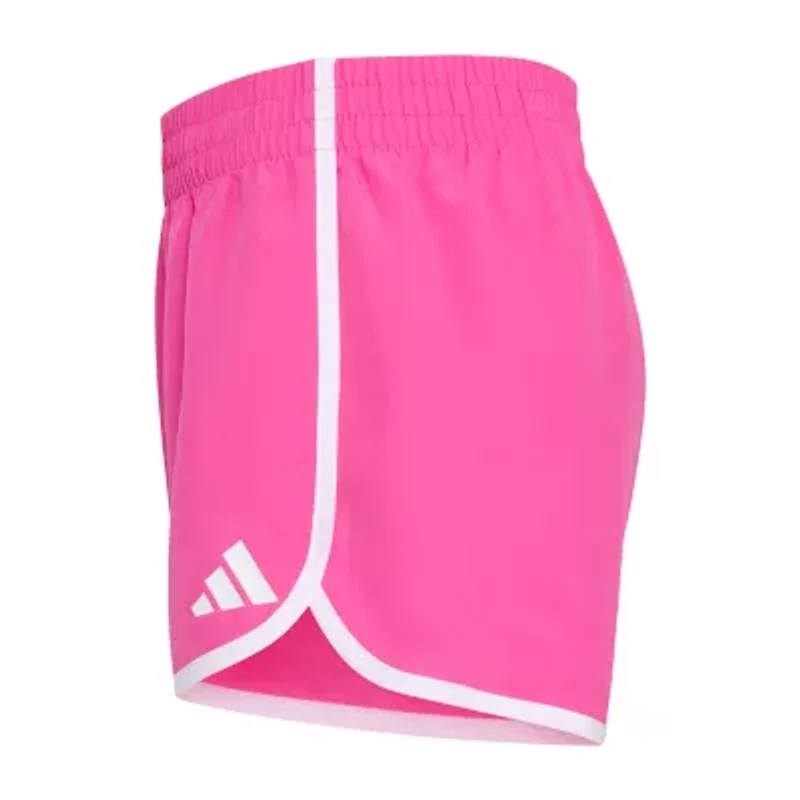 adidas Big Kid Girls Mid Rise Running Short