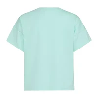 adidas Big Kid Girls Crew Neck Short Sleeve Loose Fit Graphic T-Shirt