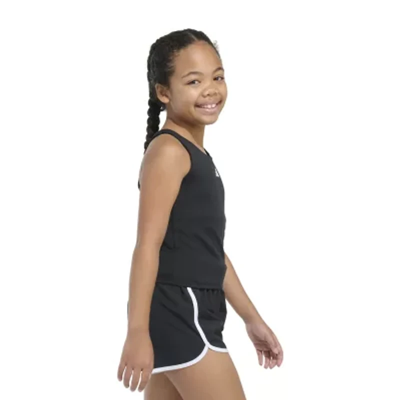 adidas Big Kid Girls Scoop Neck Sleeveless Active Tank Top