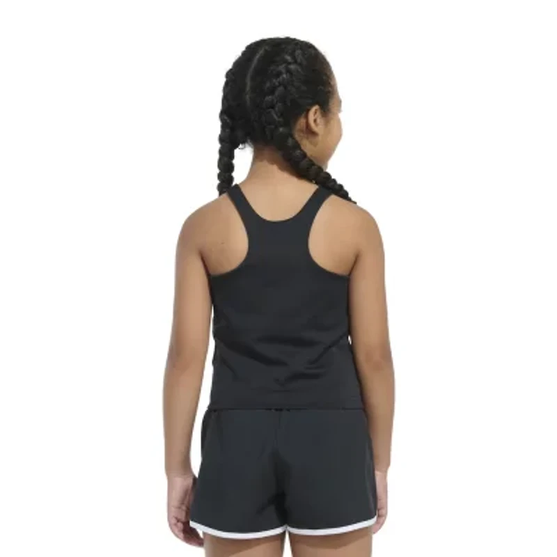 adidas Big Kid Girls Scoop Neck Sleeveless Active Tank Top