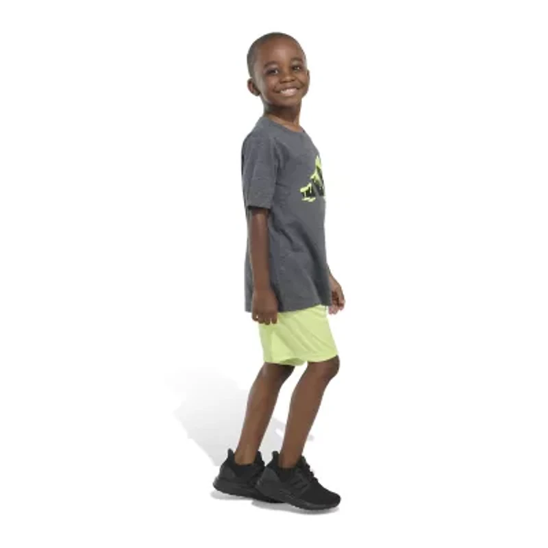 adidas Little Boys 2-pc. Short Set