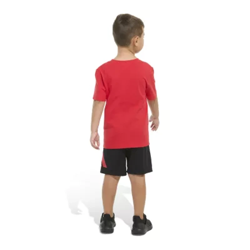adidas Little Boys 2-pc. Short Set
