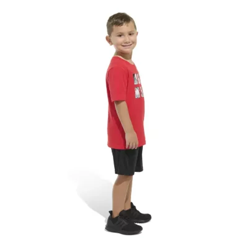 adidas Little Boys 2-pc. Short Set
