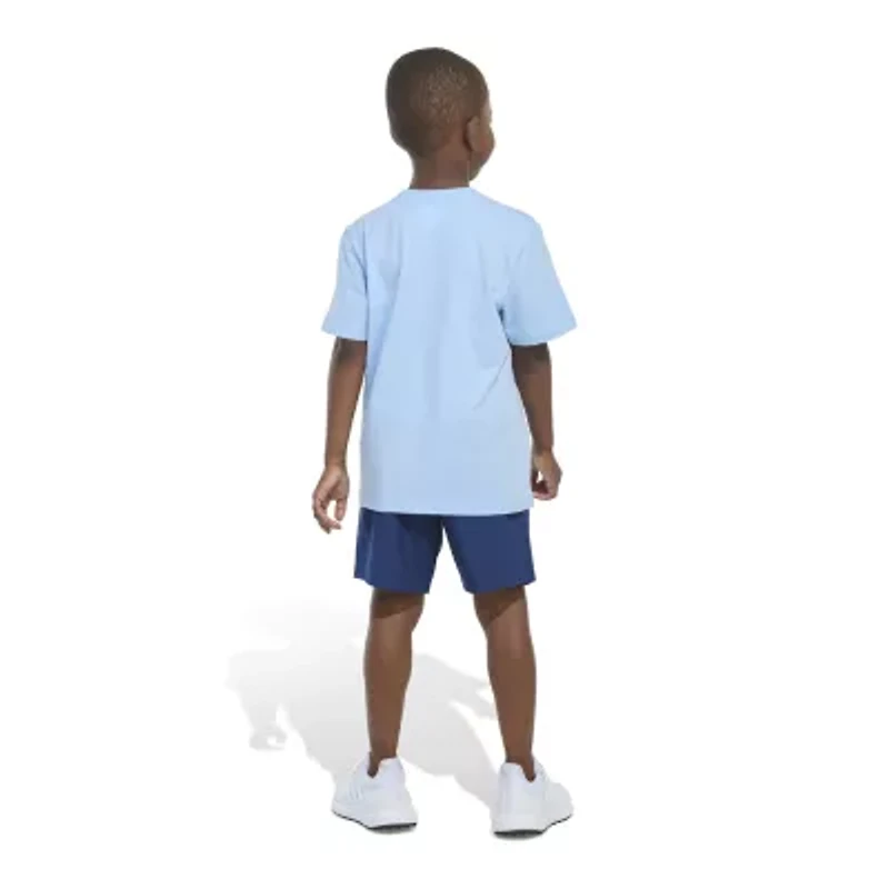 adidas Little Boys 2-pc. Short Set