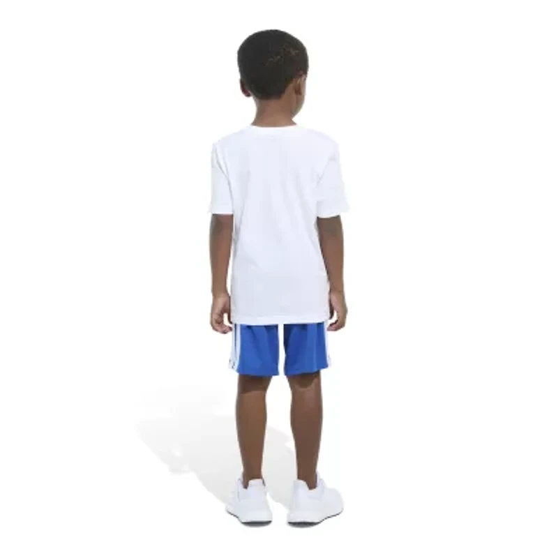 adidas Little Boys 2-pc. Short Set