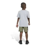 adidas Woven Little Boys 2-pc. Short Set