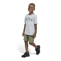 adidas Woven Little Boys 2-pc. Short Set