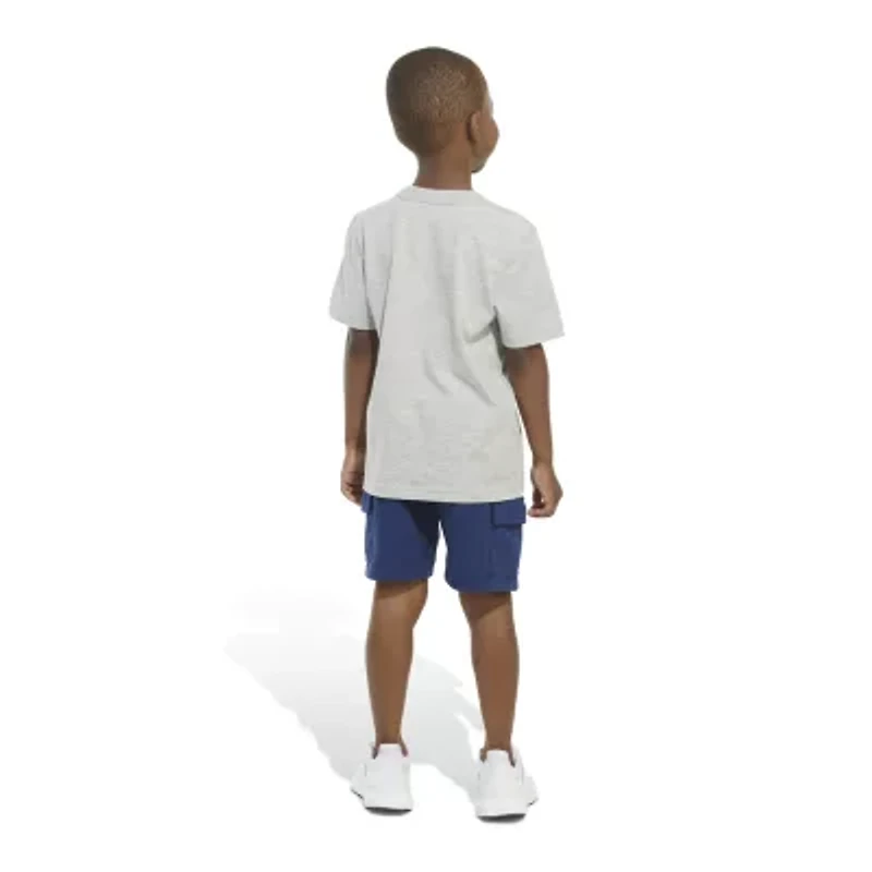 adidas Little Boys 2-pc. Short Set
