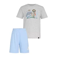 adidas Little Boys 2-pc. Short Set