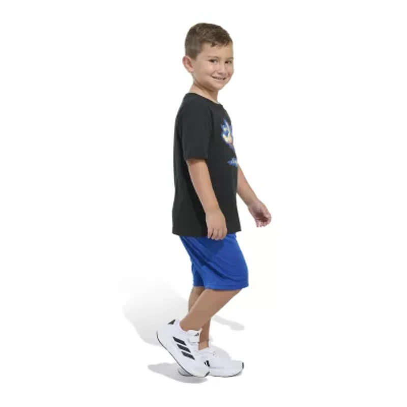 adidas Little Boys 2-pc. Short Set