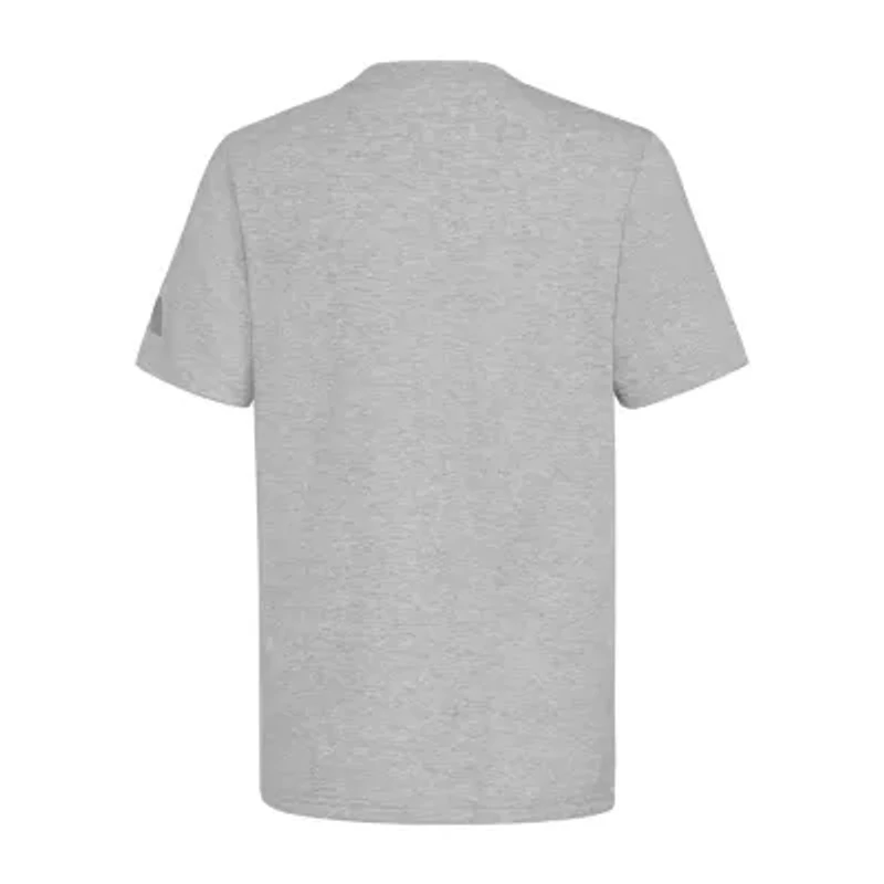 adidas Little Boys Crew Neck Short Sleeve Regular Fit Graphic T-Shirt