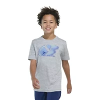 adidas Big Kid Boys Crew Neck Short Sleeve Regular Fit Graphic T-Shirt