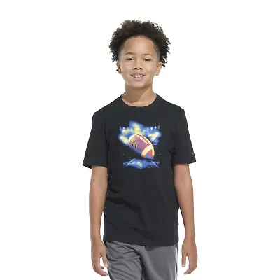 adidas Big Kid Boys Crew Neck Short Sleeve Regular Fit Graphic T-Shirt