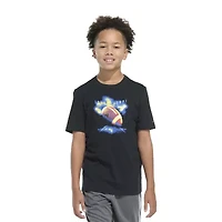 adidas Big Kid Boys Crew Neck Short Sleeve Regular Fit Graphic T-Shirt