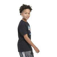 adidas Big Kid Boys Crew Neck Short Sleeve Regular Fit Graphic T-Shirt