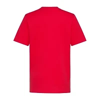 adidas Big Kid Boys Crew Neck Short Sleeve Regular Fit Graphic T-Shirt