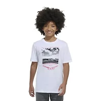 adidas Big Kid Boys Crew Neck Short Sleeve Regular Fit Graphic T-Shirt