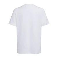adidas Big Kid Boys Crew Neck Short Sleeve Regular Fit Graphic T-Shirt