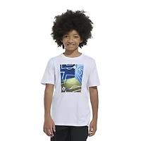 adidas Big Kid Boys Crew Neck Short Sleeve Regular Fit Graphic T-Shirt