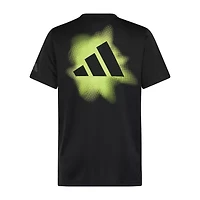 adidas Big Kid Boys Crew Neck Short Sleeve Regular Fit Graphic T-Shirt