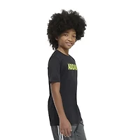 adidas Big Kid Boys Crew Neck Short Sleeve Regular Fit Graphic T-Shirt