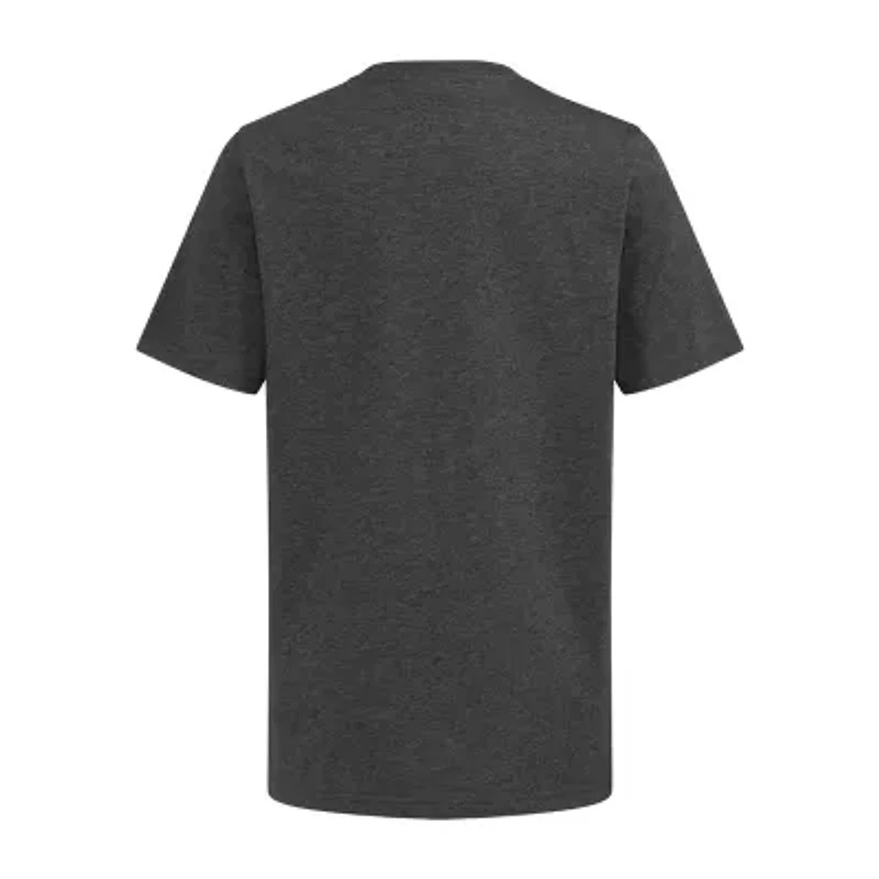 adidas Big Kid Boys Crew Neck Short Sleeve Regular Fit Graphic T-Shirt