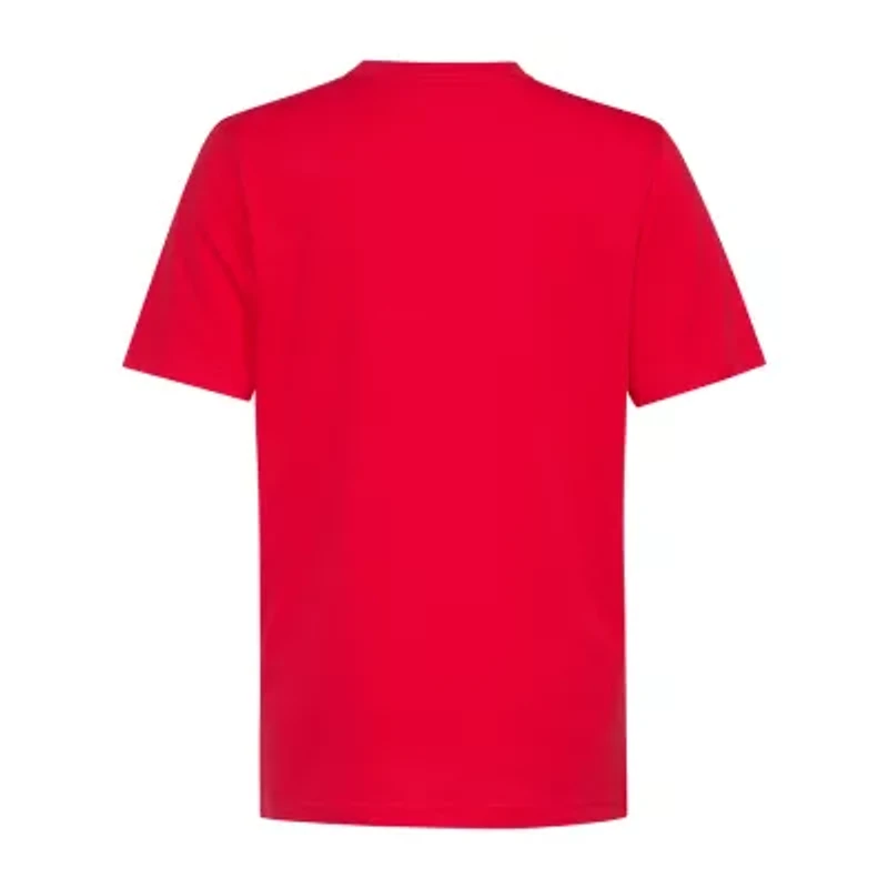 adidas Big Kid Boys Crew Neck Short Sleeve Regular Fit Graphic T-Shirt
