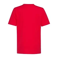 adidas Big Kid Boys Crew Neck Short Sleeve Regular Fit Graphic T-Shirt
