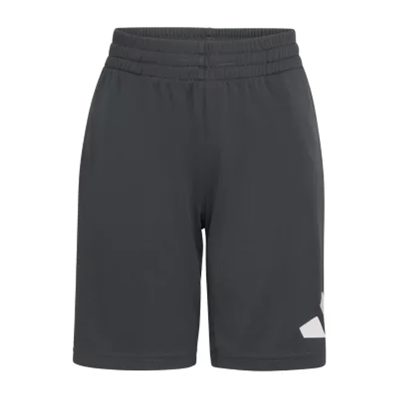 adidas Big Kid Boys Mid Rise Pull-On Short