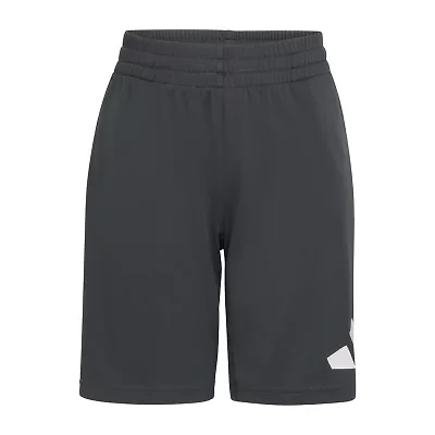adidas Big Kid Boys Mid Rise Pull-On Short